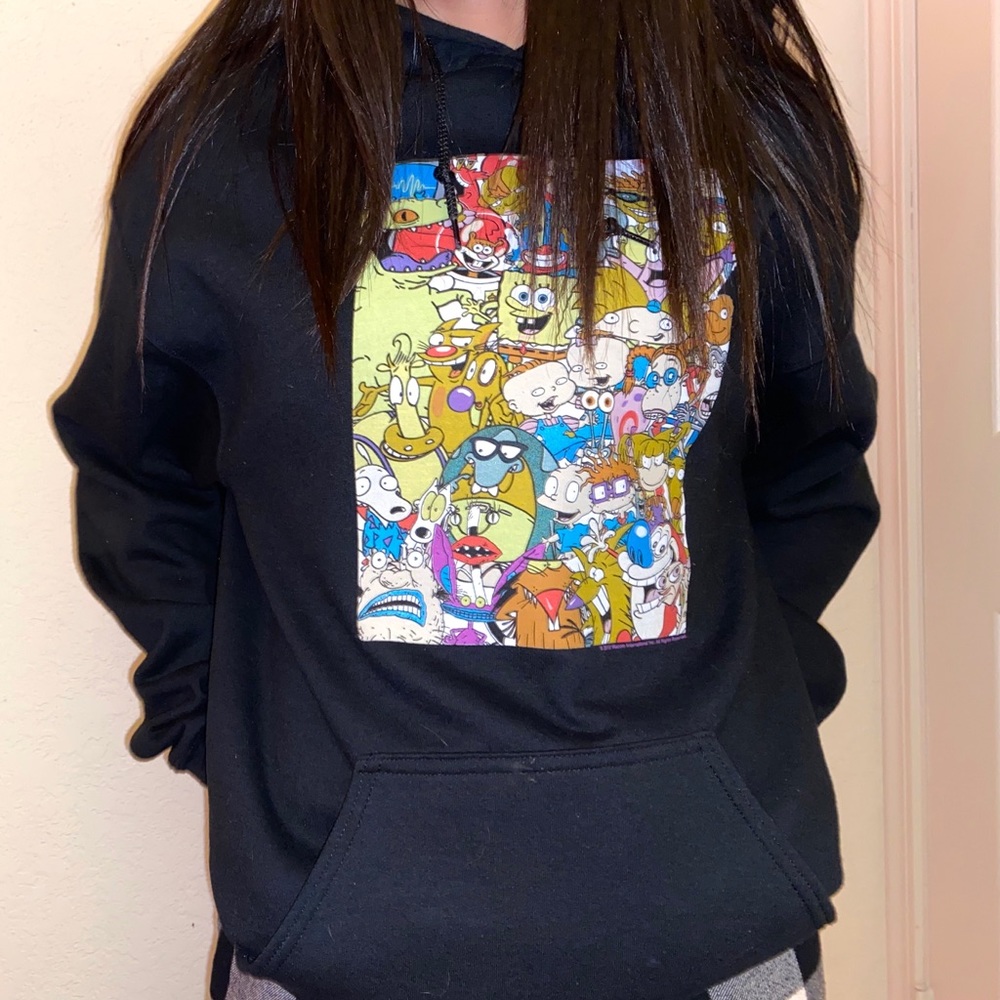 Pacsun cartoon hoodie